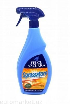 Универсальное  чистящее обезжиривающее средство  Sgrassatore Multiuso Felce Azzurra  750 мл